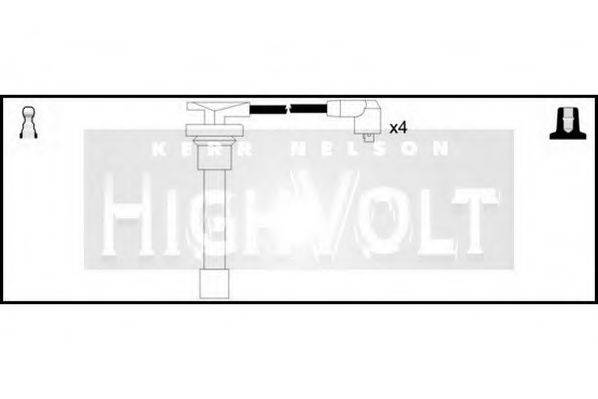 STANDARD OEF397 Комплект дротів запалювання