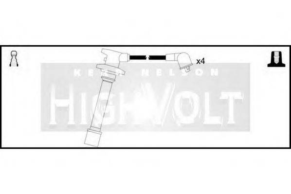 STANDARD OEF135 Комплект дротів запалювання