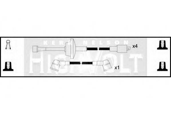 STANDARD OEF576 Комплект дротів запалювання