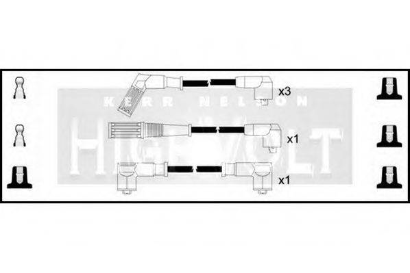 STANDARD OEF463 Комплект дротів запалювання