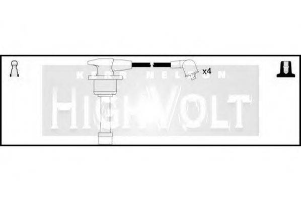 STANDARD OEF659 Комплект дротів запалювання