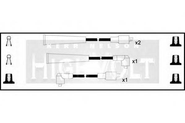 STANDARD OEF739 Комплект дротів запалювання