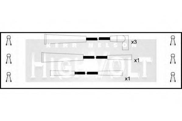 STANDARD OEF021 Комплект дротів запалювання