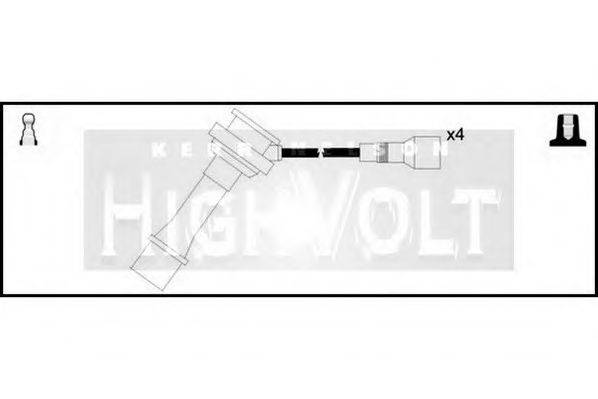 STANDARD OEF315 Комплект дротів запалювання