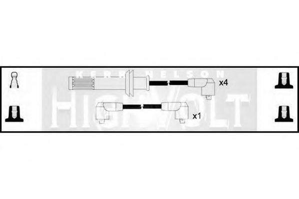 STANDARD OEF276 Комплект дротів запалювання