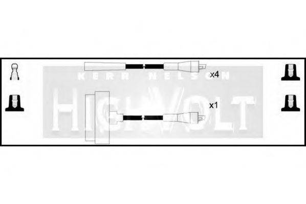 STANDARD OEF018 Комплект дротів запалювання