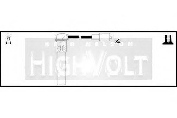 STANDARD OEF657 Комплект дротів запалювання