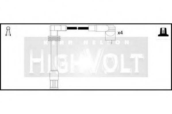 STANDARD OEF786 Комплект дротів запалювання