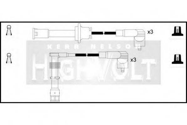 STANDARD OEF962 Комплект дротів запалювання