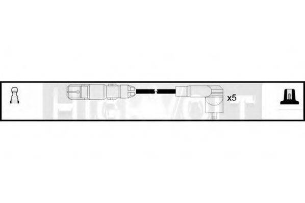 STANDARD OEF785 Комплект дротів запалювання