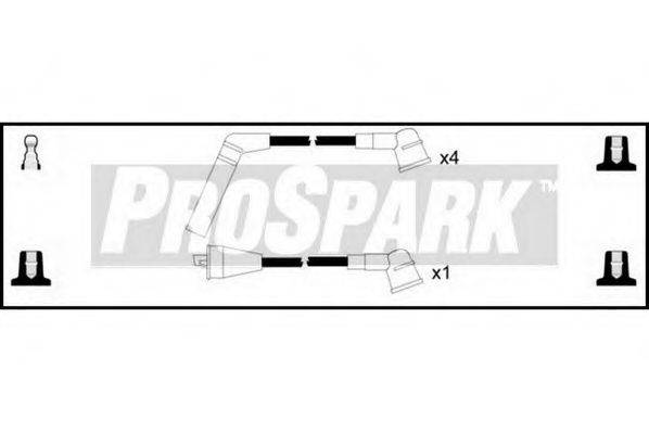 STANDARD OES1147 Комплект дротів запалювання