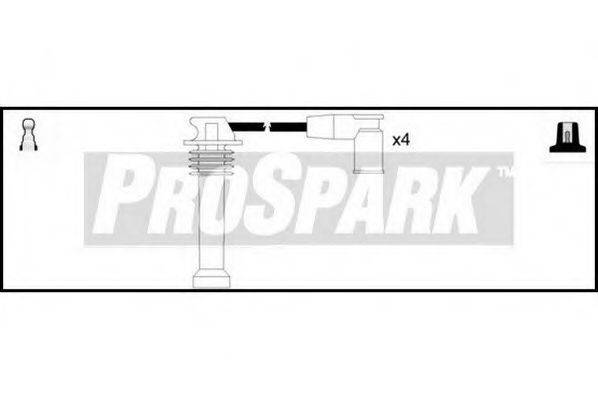 STANDARD OES531 Комплект дротів запалювання