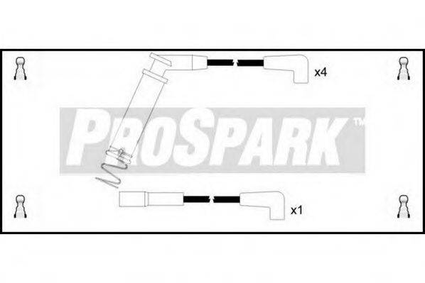STANDARD OES889 Комплект дротів запалювання