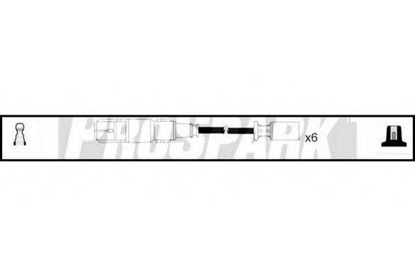 STANDARD OES918 Комплект дротів запалювання