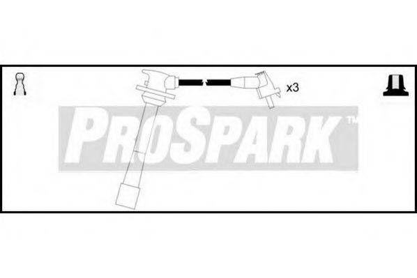 STANDARD OES990 Комплект дротів запалювання