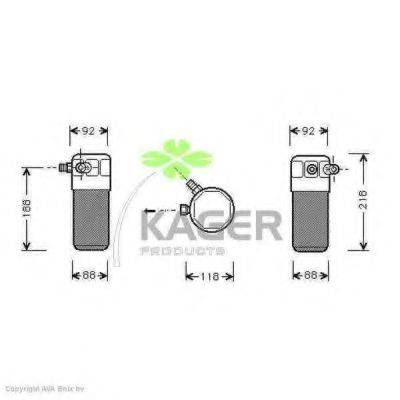 KAGER 945018 Осушувач, кондиціонер