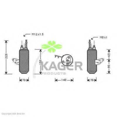 KAGER 945501 Осушувач, кондиціонер
