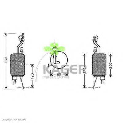 KAGER 945515 Осушувач, кондиціонер