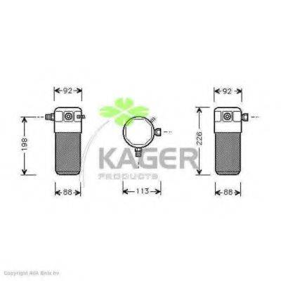 KAGER 945559 Осушувач, кондиціонер