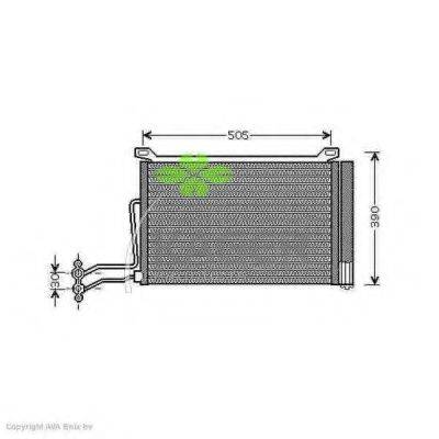 KAGER 946129 Конденсатор, кондиціонер