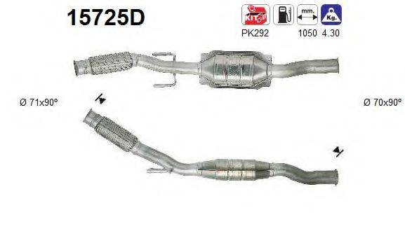 AS 15725D Каталізатор