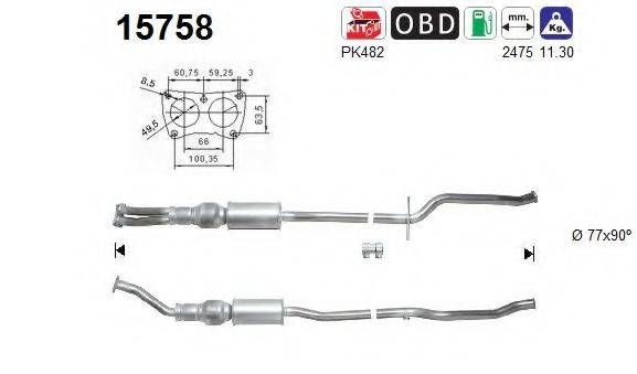 AS 15758 Каталізатор