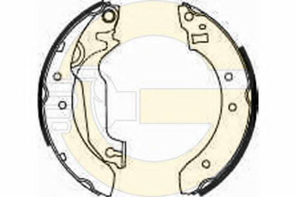 GIRLING 5162271 Комплект гальмівних колодок