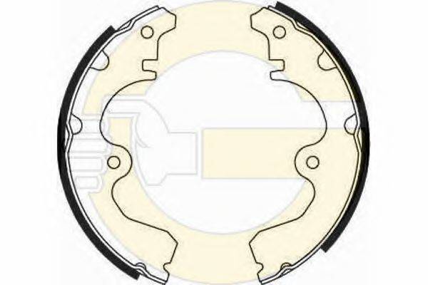 GIRLING 5182439 Комплект гальмівних колодок