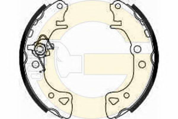 GIRLING 5182713 Комплект гальмівних колодок