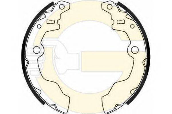 GIRLING 5183029 Комплект гальмівних колодок