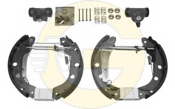 GIRLING 5319553 Комплект гальмівних колодок