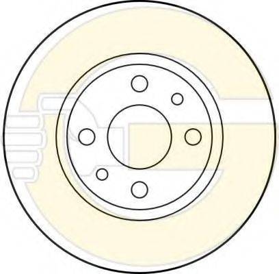 GIRLING 6017883 гальмівний диск