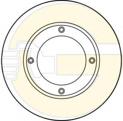 GIRLING 6019713 гальмівний диск