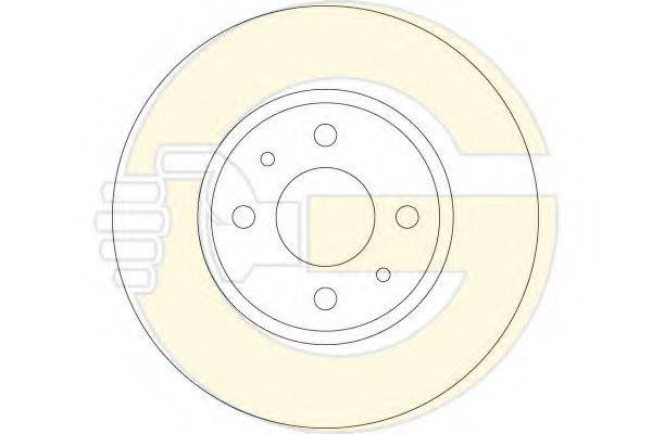GIRLING 6062313 гальмівний диск