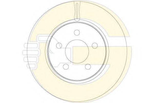 GIRLING 6062641 гальмівний диск