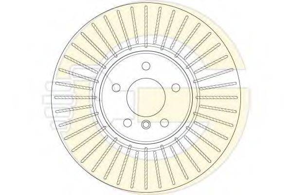 GIRLING 6064085 гальмівний диск
