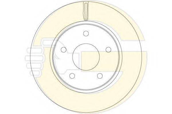 GIRLING 6064151 гальмівний диск