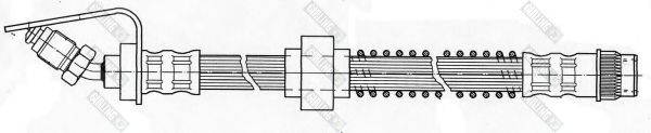 GIRLING 9002423 Гальмівний шланг