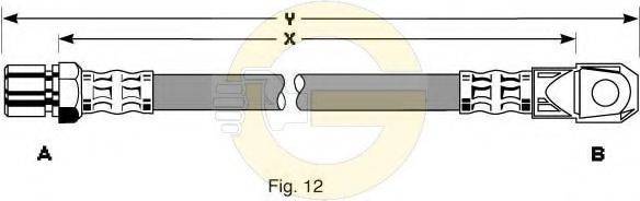 GIRLING 9004261 Гальмівний шланг