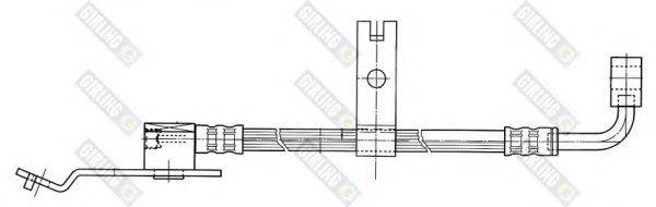 GIRLING 9004402 Гальмівний шланг