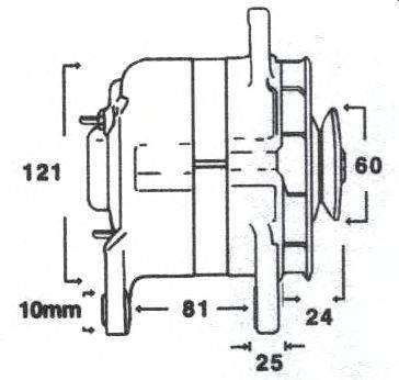 CV PSH 165508065 Генератор