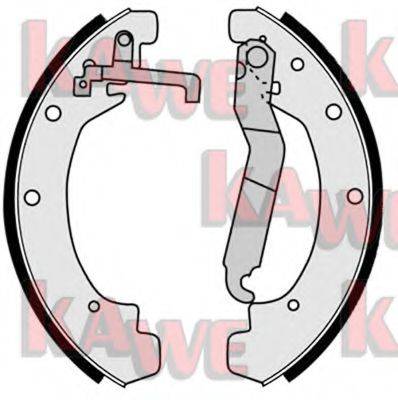 KAWE 04120 Комплект гальмівних колодок