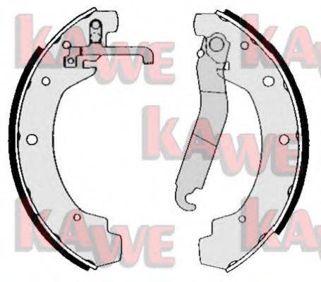 KAWE 04570 Комплект гальмівних колодок