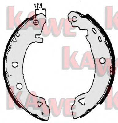 KAWE 04920B Комплект гальмівних колодок