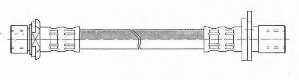 KAWE 511673 Гальмівний шланг