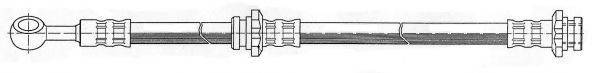 KAWE 511760 Гальмівний шланг