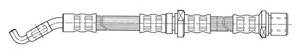 KAWE 511960 Гальмівний шланг