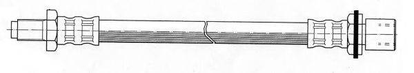 KAWE 510589 Гальмівний шланг