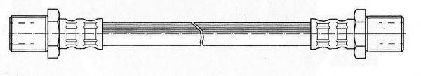 KAWE 510808 Гальмівний шланг