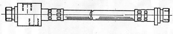 KAWE 510829 Гальмівний шланг